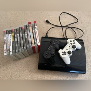 PlayStation3, the whole set with games